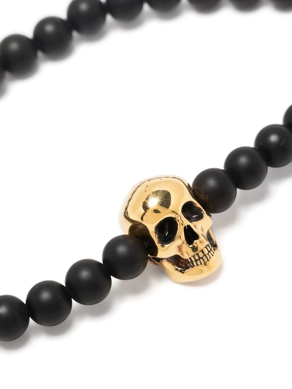 Alexander mcqueen skull store beaded bracelet